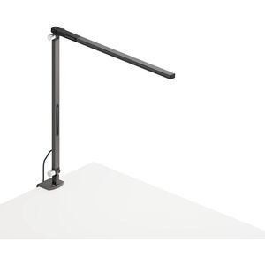 Z-Bar Solo Mini 15 inch 5.00 watt Metallic Black Clamp Desk Lamp Portable Light